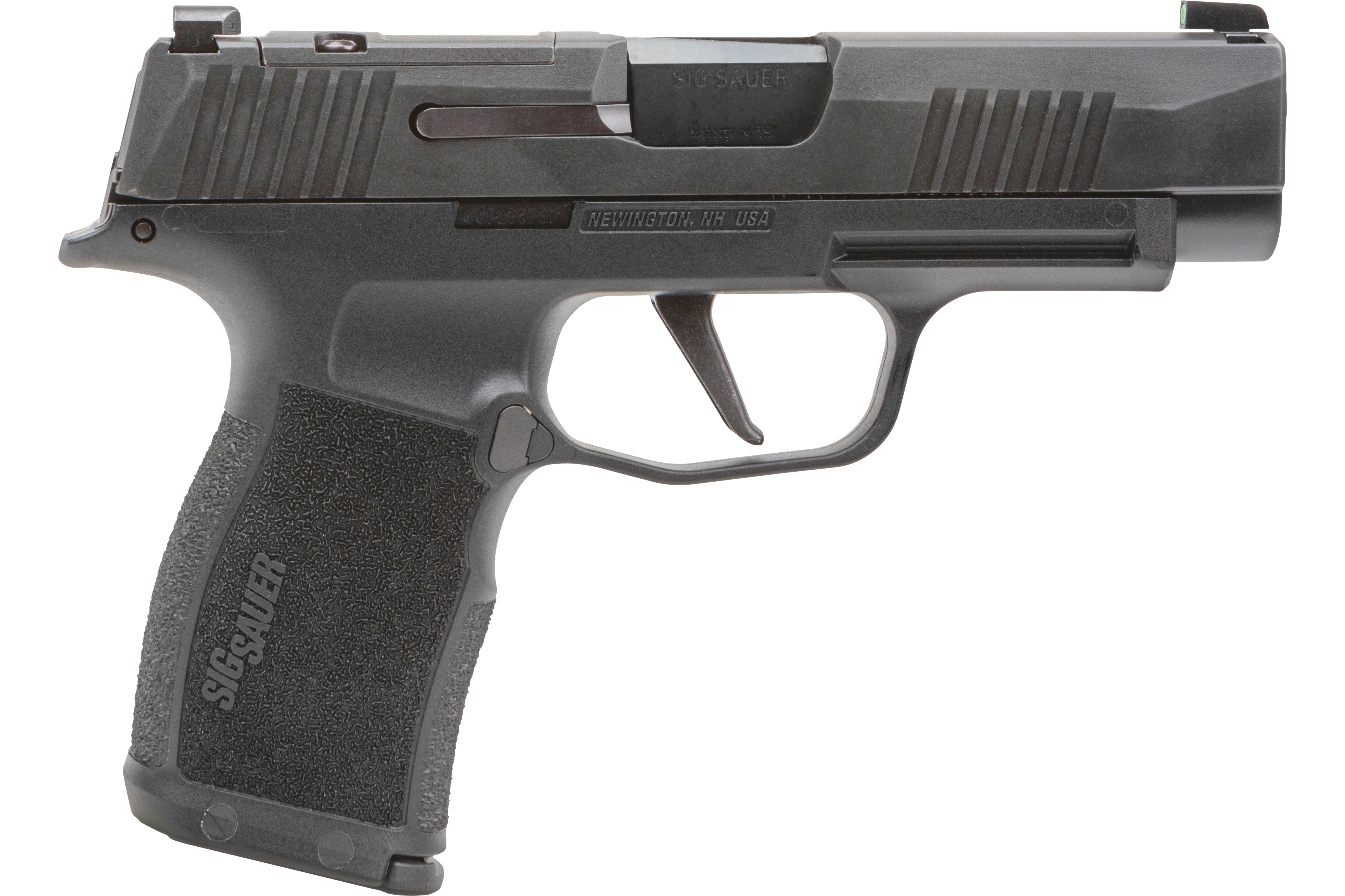 Sig Sauer 365XL9BXR3P10 P365 XL 10+1 3.70" Black Barrel, Black Nitron Optic Ready/Serrated SS Slide, Black SS Frame w/Beavertail & Black Polymer Grips