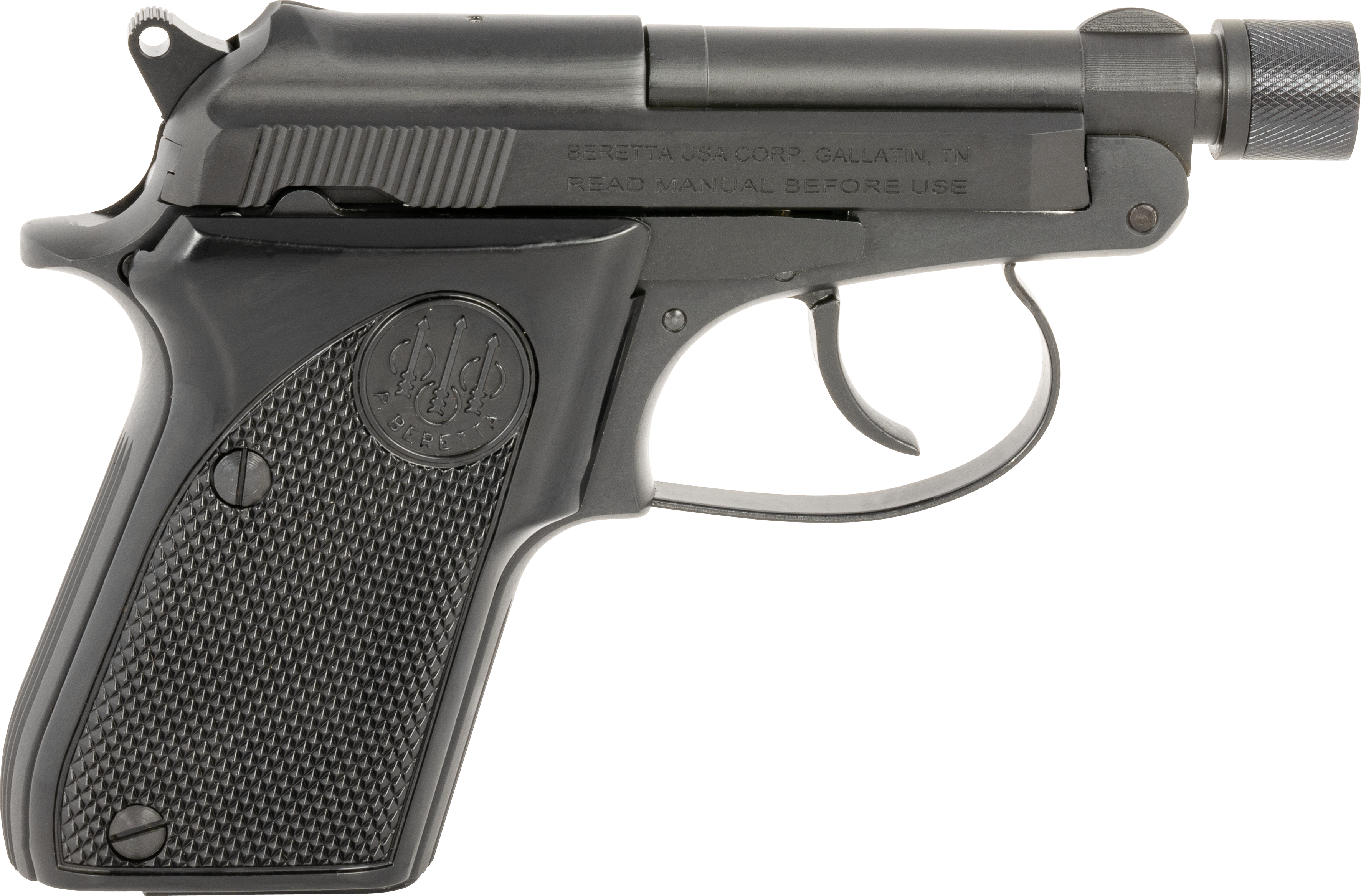 Beretta J212127 21A Bobcat Micro-Compact 22 LR 7+1 2.40" Black Threaded Barrel, Black Burniton Serrated Slide, Black Aluminum Frame w/Beavertail, Black Polymer Grips Right Hand