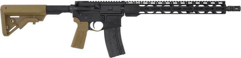 Radical Firearms FR16-5.56SOC-15RPR, AR-15 Rifle 5.56 Nato, 16" Socom Profile Barrel, RPR Free Float Rail, Coyote B5 Furniture- 30 Round Mag RF01674
