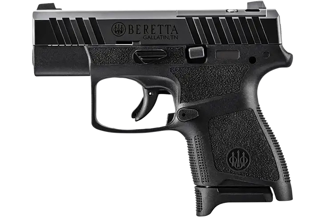 Beretta JAXN9208A1CO APX A1 Carry 8+1 3" Blued Steel Barrel, Black Optic Ready/Serrated Slide, Black Polymer Frame, Black Polymer Grips Features Burris Fast Fire