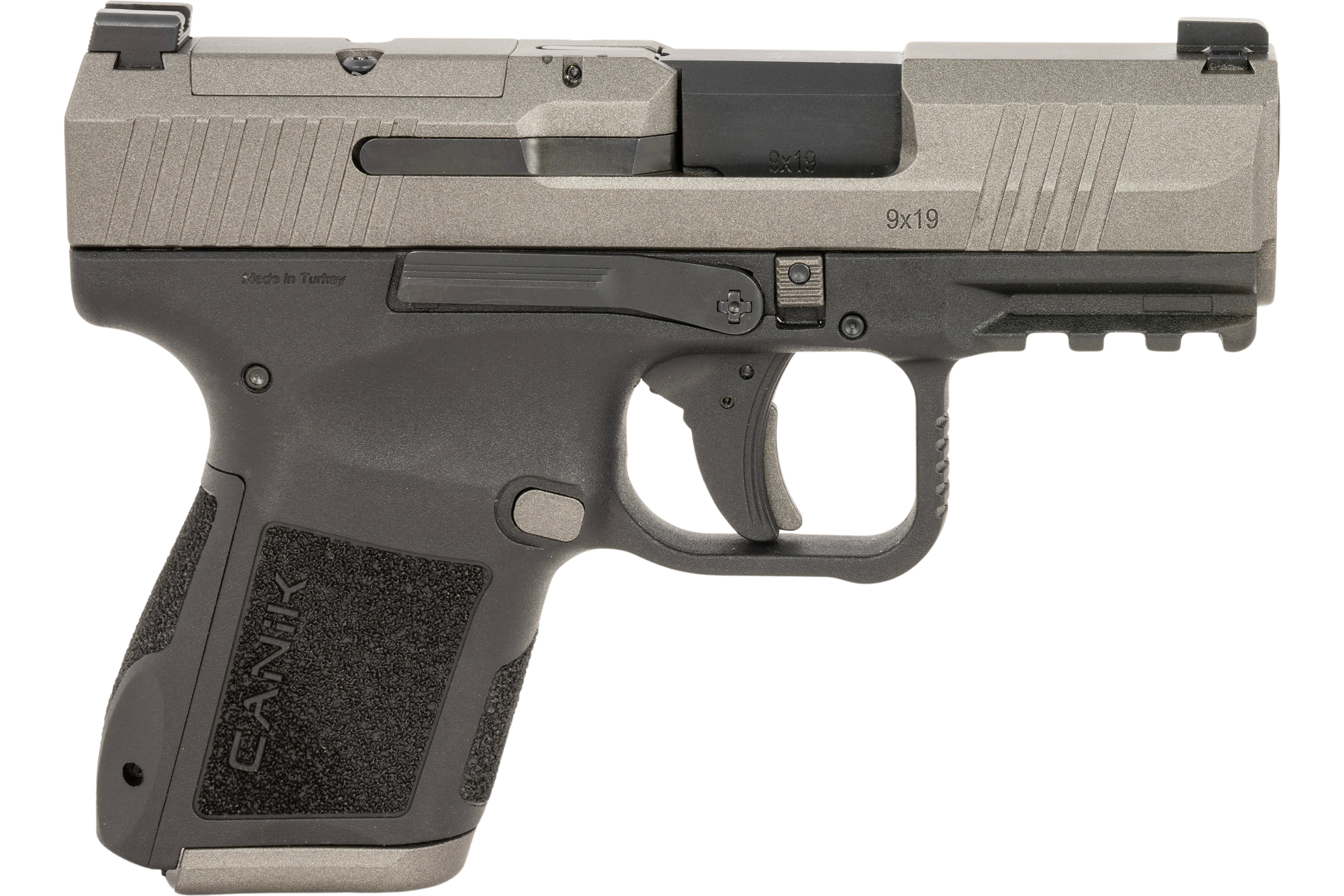 Canik Mete MC9 9mm 3.18" Barrel 12rd Semi-Auto Pistol, TUNG/BK