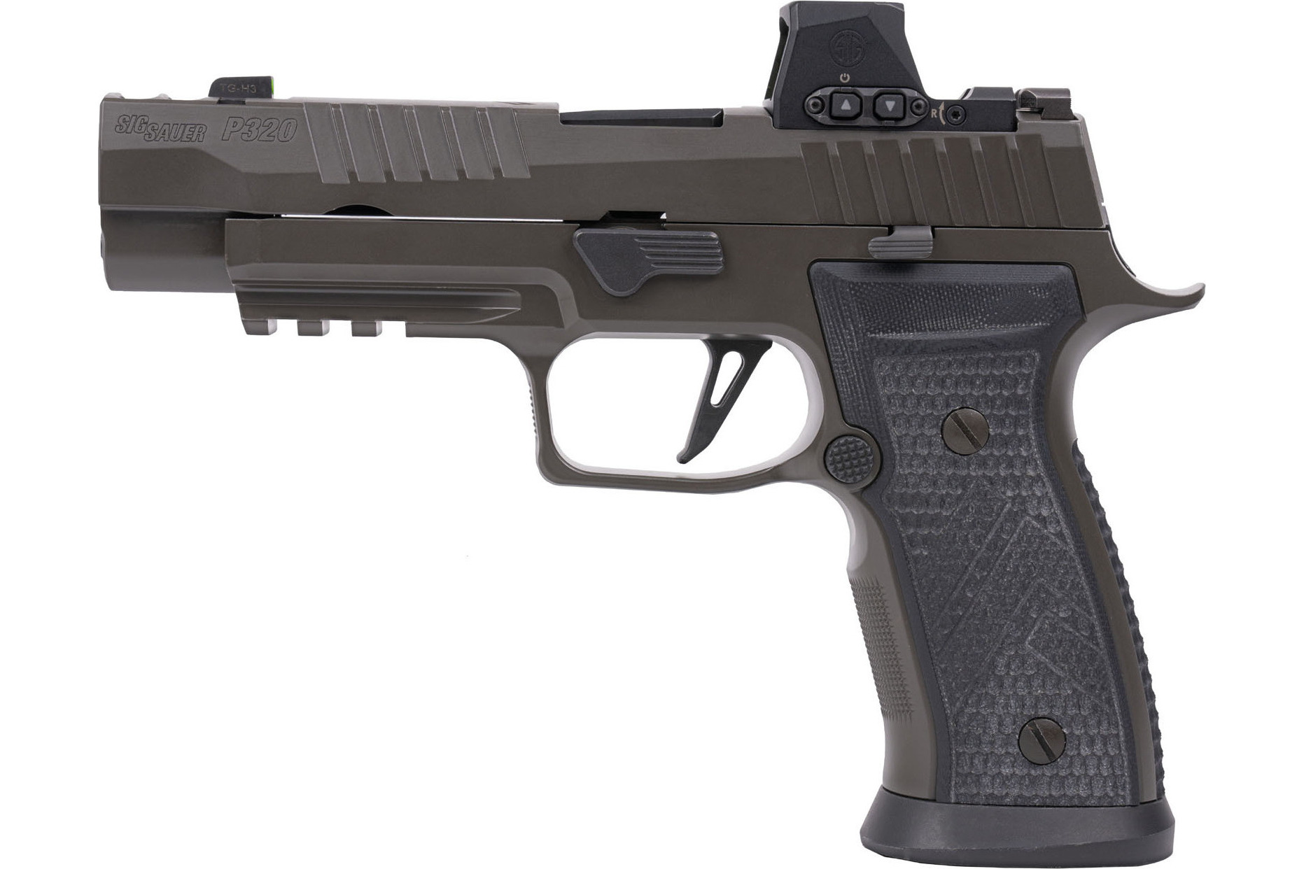 Sig Sauer 320AXGF-9-LEGION-RXX P320 AXG Legion 3.9" ROMEO-X (2)21rd X-GRIP/GREY