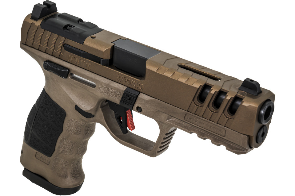 SAR USA SAR9G3BR USA SAR9 Pistol GEN 3 4.4" Barrel 17rd Mag Bronze