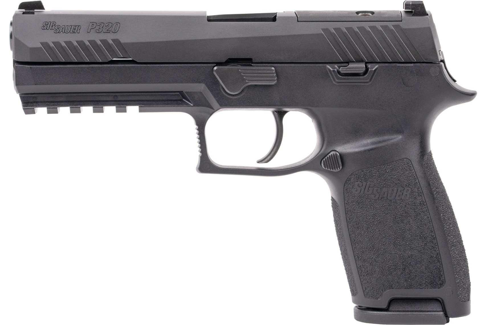 Sig Sauer 320F-9-BSSP-10 P320 4.7" Siglite Striker OR (2)10rd Black Steel