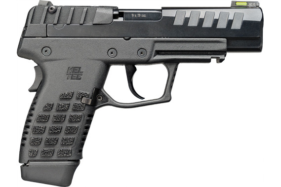 Kel-Tec P15 Pistol P15GRN 9mm 4" Barrel 15+1 Striker-Fired Green Frame Hi-Viz Sights, Includes 12-Rd Mag
