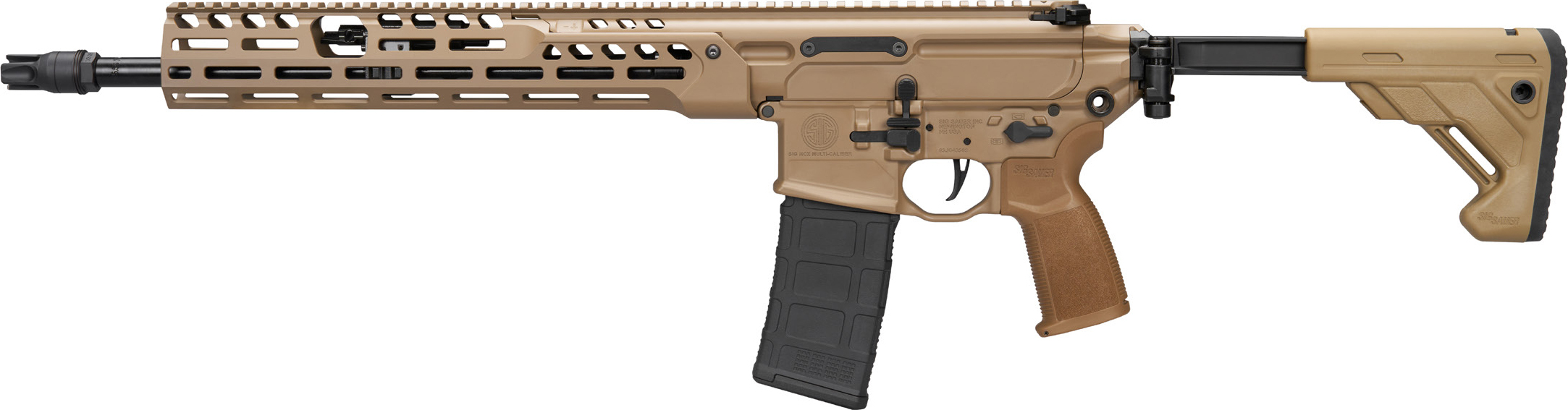Sig Sauer RMCX-556N-16B-IR MCX Spear LT IR Tele Stock 16" 30rd Coyote