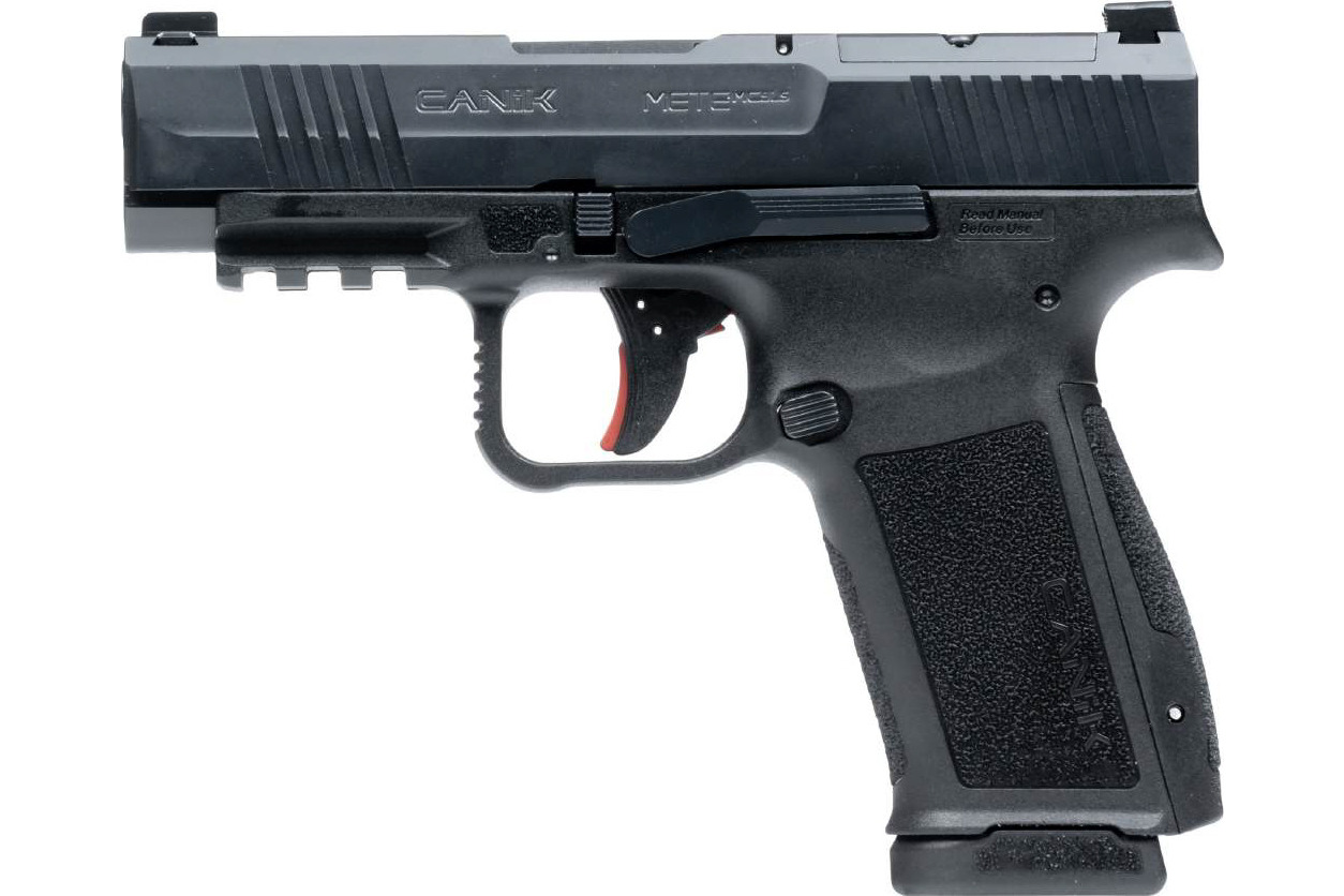 Canik HG7883-N Mete MC9LS 9mm Semi-Automatic Pistol, 3.63" Barrel, Optic Ready, 2-17rd Magazines, Holster, Magazine Loader, Black