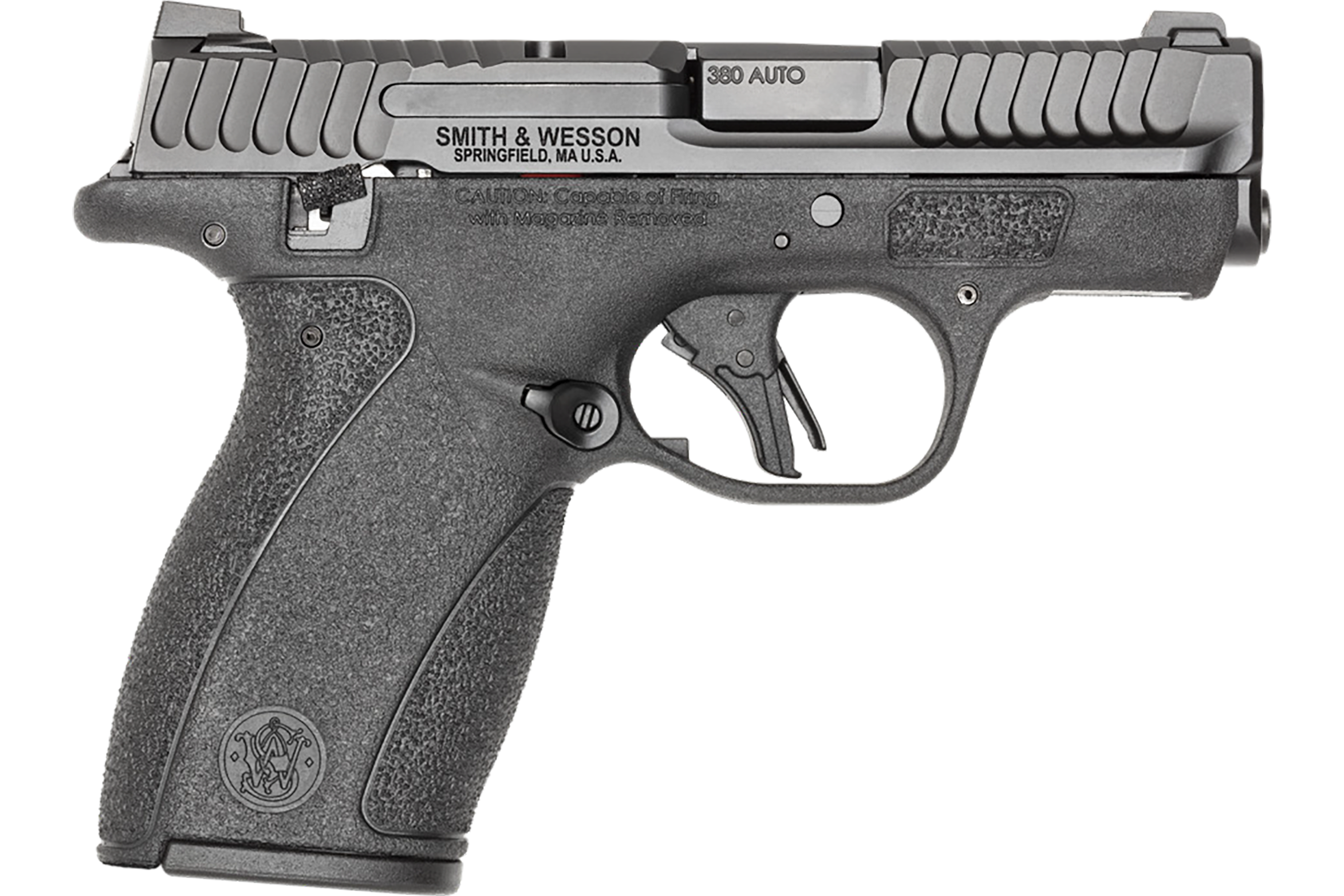 Smith & Wesson 14192 Bodyguard 2.0 Micro Frame 10+1 2.75" Black Armornite Stainless Steel Barrel & Serrated Slide, Black Armornite Polymer Frame, Textured Grip, Thumb Safety