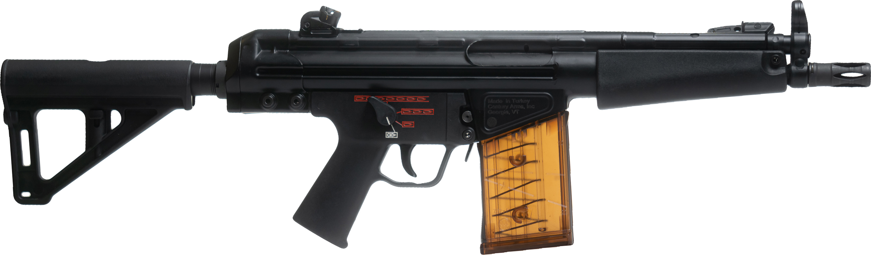 Century Arms AP51 7.62x51 NATO Pistol with 8.3" Barrel and Magpul BSL Brace - HG7887MB-N