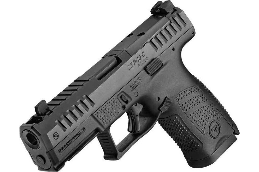 CZ-USA P-10 C Ported, 15+1 Capacity, 4" Ported Barrel, Optic Ready/Serrated Slide - 91578
