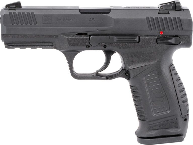 Sar USA ST45 Semi-Automatic Pistol 4.5" Barrel 45ACP 12+1 - ST45BL