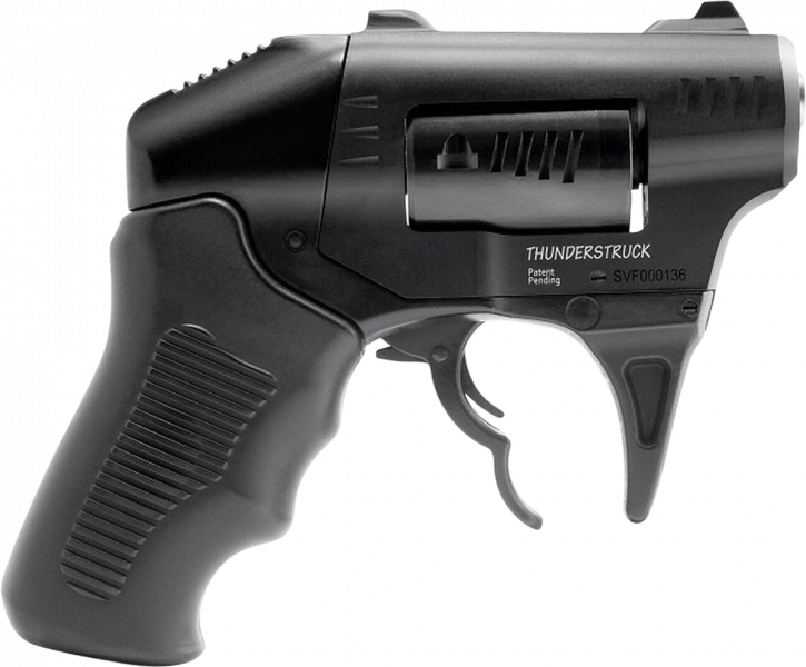 Standard Mfg S333 Thunderstruck .22 Magnum Revolver - 1.75" 8 Round Black Polymer Grip Black Revolver