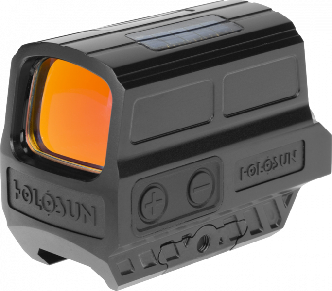 Holosun HS512C HS512C  Black Anodized 1x 2/65 MOA Red Circle w/Dot Reticle Includes Battery/Lens Cloth/Mount/T10 L Key