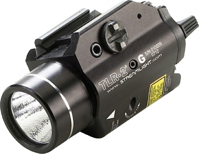 Streamlight 69250 TLR2G WeaponLight/Grn Laser 200 Lumens C4 Led
