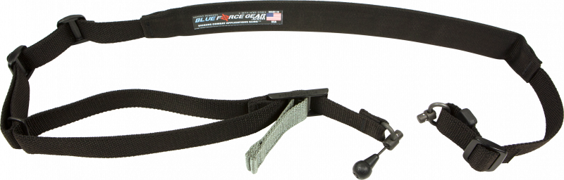 Blue Force Gear VCAS2TO1RED Vickers 221 Adjustable x 2" Included Red Swivel Cordura Black Padded