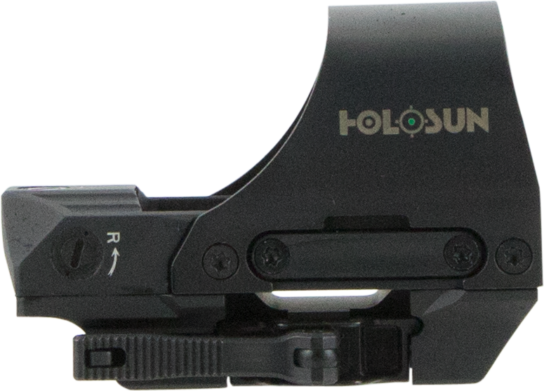 Holosun HE510CGR HE510C  Black Anodized 1x 2/65 MOA Green Dot & Circle Reticle Includes Battery/Lens Cloth/Mount/T10 L Key