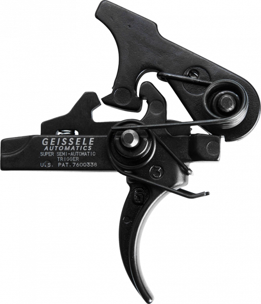 Geissele Automatics 05-101 SSA M4 Curved AR Style Mil-Spec Steel Black Oxide 4.5 lbs