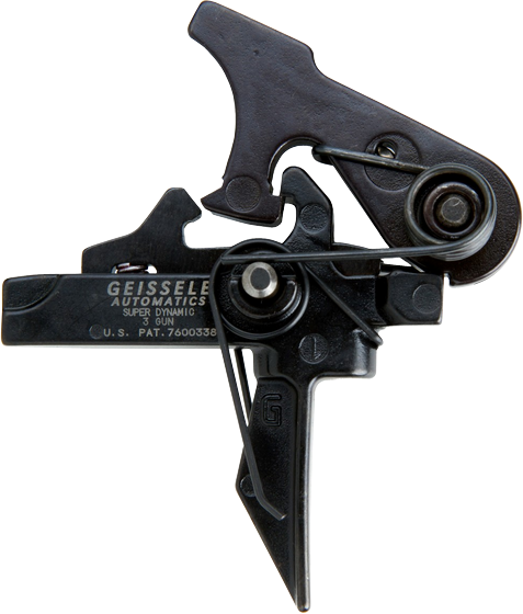 Geissele Automatics 05-166 SD 3 Gun AR Style Mil-Spec Steel Black Oxide 4 lbs