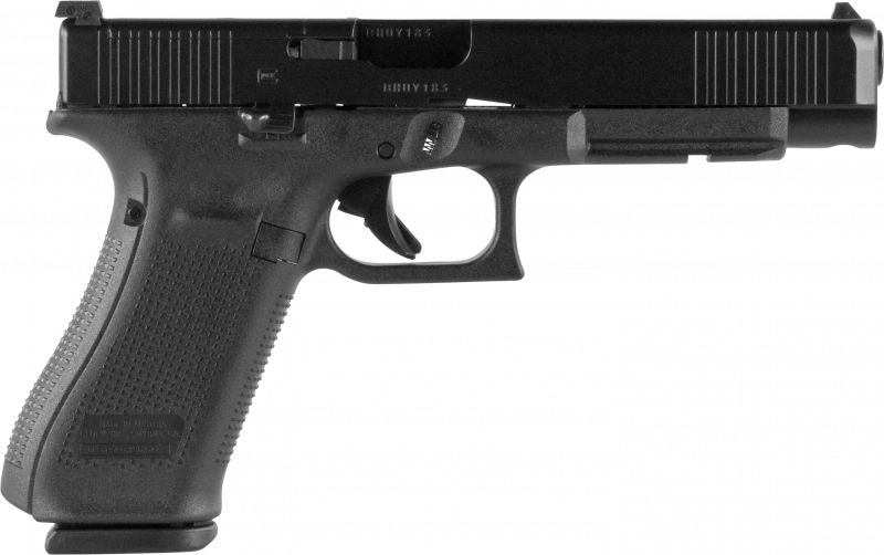 Glock 34 Gen 5 MOS 9mm Optic Ready, Striker Fired Pistol, (3) 17 Round Mags - PA343S103MOS