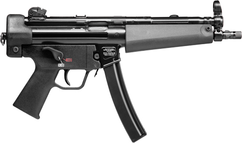 HK 81000477 SP5  9mm Luger Caliber with 8.86" Barrel, 30+1 Capacity, Overall Black Finish & Polymer Grip Includes 2 Mags