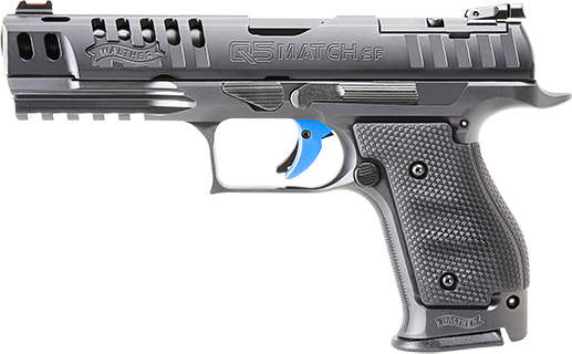 Walther Arms 2846951 PPQ Q5 Match 9mm Luger 5" 17+1 Black Black Ported Steel Slide Black Wraparound Ergonomic Grip