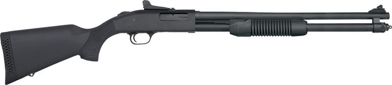 Mossberg 50699 590 Persuader 20 Gauge 3" 8+1 20" Cylinder Bore Barrel Matte Blued Rec with Ghost Ring Sight Black Stock