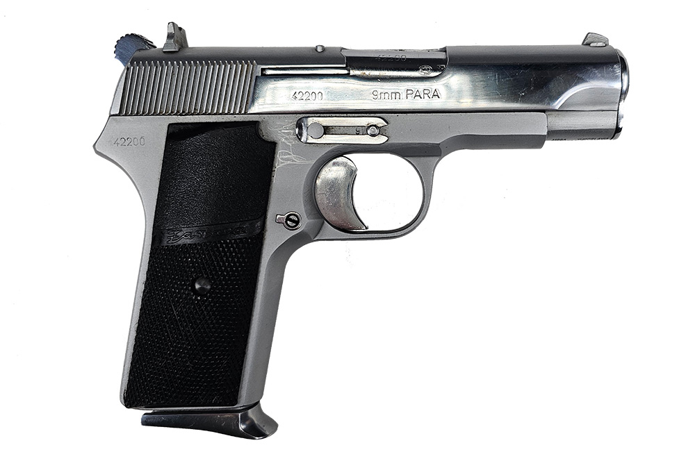 Zastava M88A 9mm TT Tokarev Type Semi-Auto Pistol, Surplus, Chrome Finish, 8 Round, Various Grips. Good to Very Good Condition