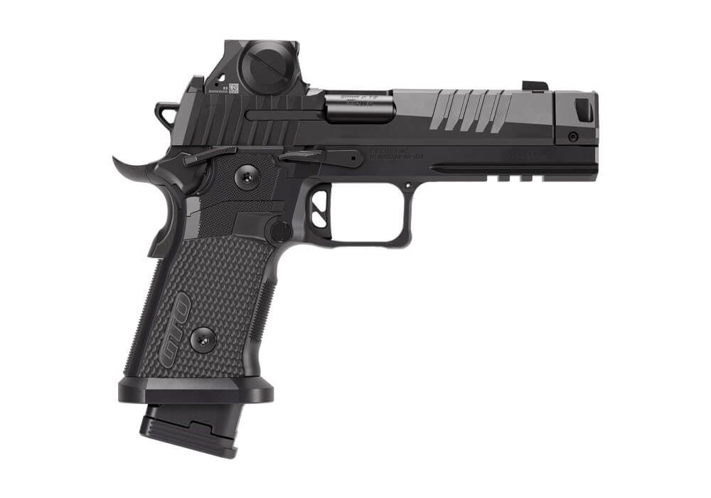 Sig Sauer P211-GTO 9mm 4.4" Barrel 23rd Semi-Auto Pistol W/ Mach3D Compensator, One 23rd Mag & Two 21rd Mag (P320 Mag Compatible) - ROMEO-X SIG-LOC PRO