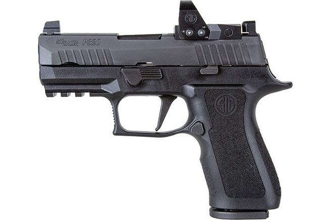 Sig Sauer 320XC9BXR3RXP10 P320 XCompact 9mm Luger 3.60" 10+1 Black Black Nitron Stainless Steel Black Polymer Grip