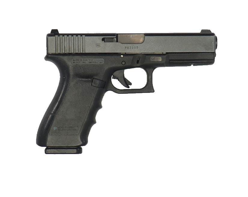 Glock 21SF Used, .45 ACP Law Enforcement Trade In with 1 Factory 13 Rd Mag - Good to Very Good Condition