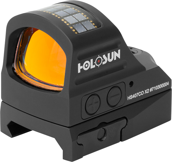 Holosun HS 407CO-X2 1x Red Circle Dot Black Hardcoat Anodized