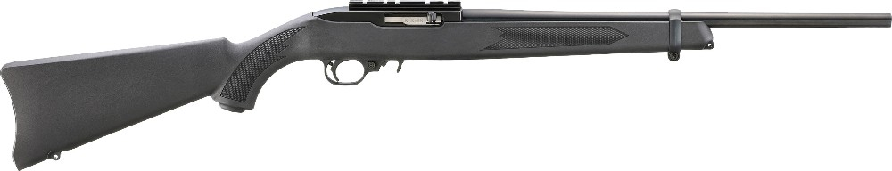 Ruger 10/22 Carbine Semi-Automatic .22 LR Rifle, 18.5" Barrel, 1:16 Twist, 10+1 Capacity, Black Polymer Stock, Cross Bolt Safety - 31210