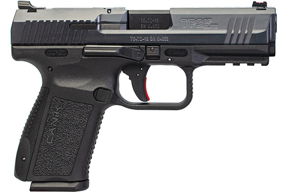Canik TP9SF Elite Semi Automatic Pistol 4.19" Barrel 9mm (2)15rd Mags Black Polymer - HG4869-N