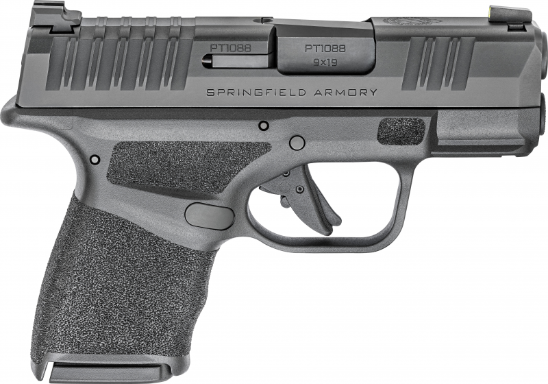 Springfield Hellcat 3 Micro Compact Semi Automatic Pistol 3" Barrel 9mm 10 Round - HC9319BLC