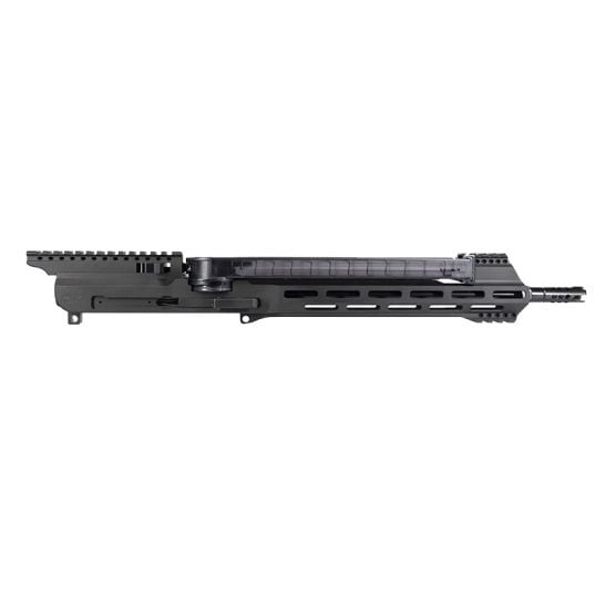 AR57 12" Complete ULT M-LOK Upper Receiver 5.7x28 Caliber With BCG, Muzzle Brake, M-LOK Rails and 1-50 Round Mag, Drop In Ready