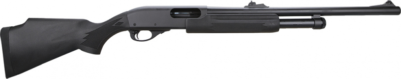 Remington 25097 870 Express Slug Pump 12GA 20" 3" FR Black Synthetic Stock Black
