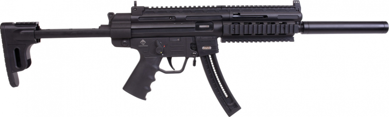 ATI GSG-16, Semi-Auto Rifle, .22 LR 16.25" Barrel, 22rd Magazine, Black - GERGGSG1622