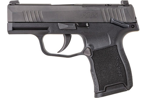 Sig Sauer 365-380-BSS-MS P365 3.1" Night Sight 10-SH Blackpoly w/SAFETY