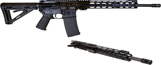 Diamondback DB1721K001 DB15 Combo 5.56 NATO With Bonus 300 Blackout Complete Upper, 16" Barrel, 30+1, M-Lok Rails, Black, Magpul Stock & Grip