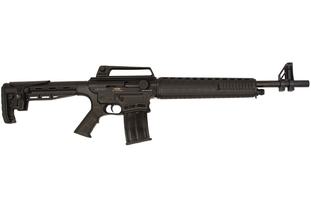 Centurion OPTIO-3 Semi-Automatic 12 Gauge AR-12 Style Shotgun, 20" Barrel, 3" Chambers, (1) 5 Round Magazine - SG4977-N