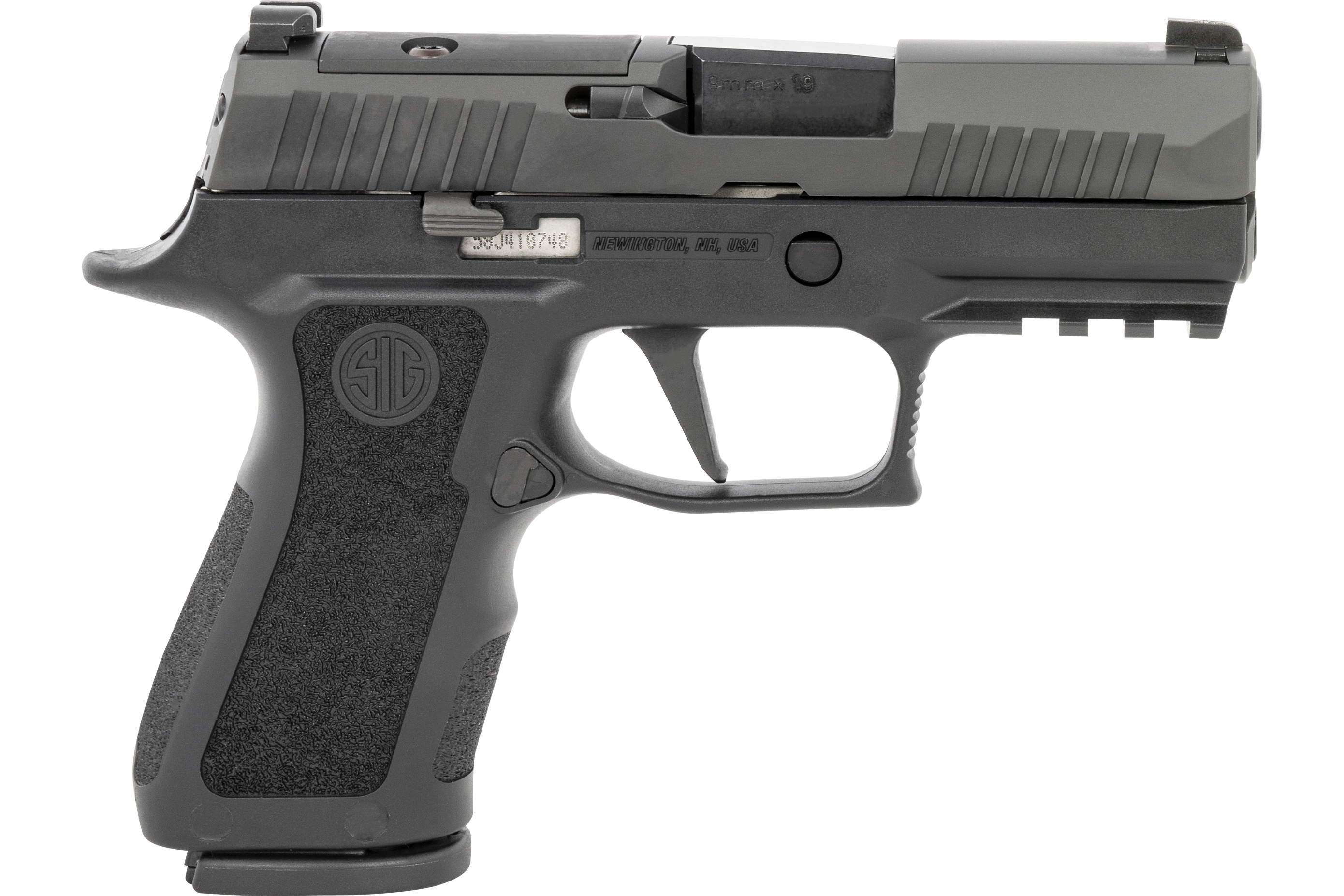 Sig Sauer 320XC9BXR3PR2 P320 3.6" Xray Night Sight 15-SH Black Polymer