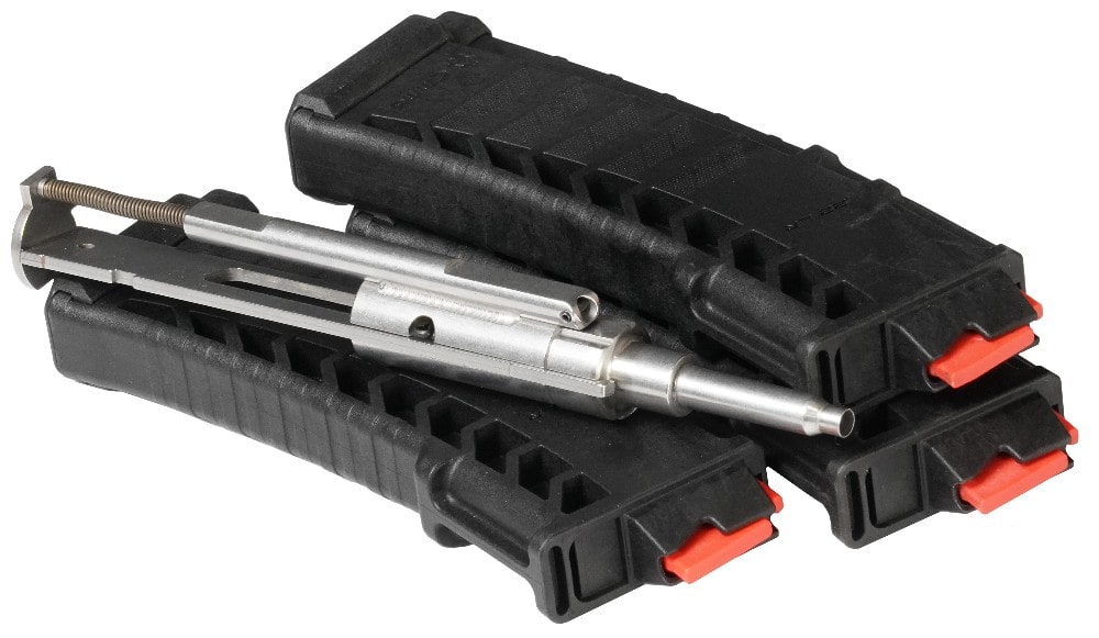 CMMG Bravo 22LR AR-15 Conversion Kit 5.56/.223 to .22LR with 3-25 Round Mags - 22BA651