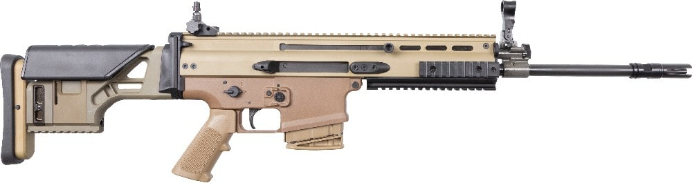 FN America SCAR 17S DMR Semi-Automatic 6.5 Creedmoor NRCH Rifle, 16.25" Barrel, 10 Round Magazine - 38-101746