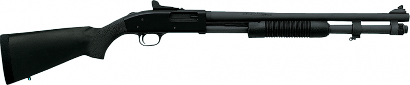 Mossberg 51663 590 Pump 12GA 20" 3" 8+1 Synthetic Black Parkerized
