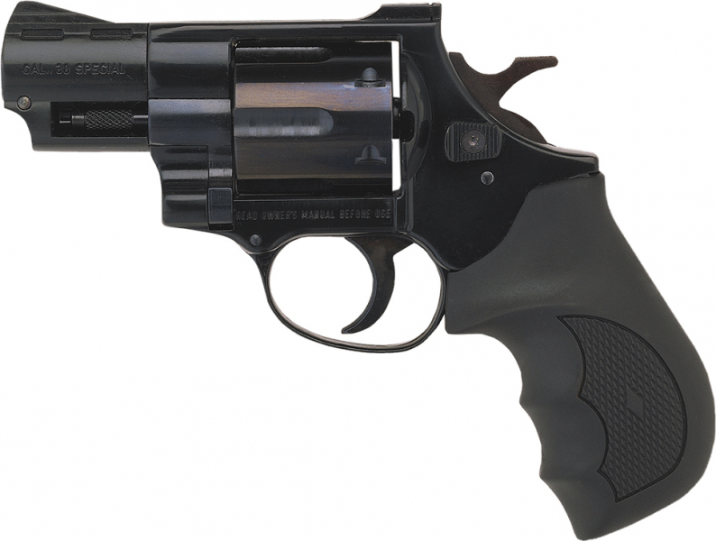 EAA 770125 Windicator Alloy Frame DA/SA 38 Special 2" 6 FS Black Rubber Grip Blued