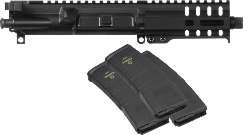 CMMG Banshee 300 MKGS Complete Upper Receiver Group Kit 5" Barrel 9mm - Includes (3) 30rd Magazines - 94F17AA