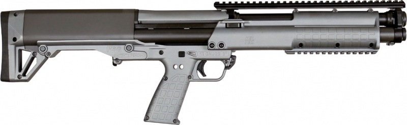 Kel-Tec KSGGY KSG  12 Gauge 3" 18.50" 14+1 Overall Tactical Gray Fixed Bullpup Stock Includes Picatinny Rail