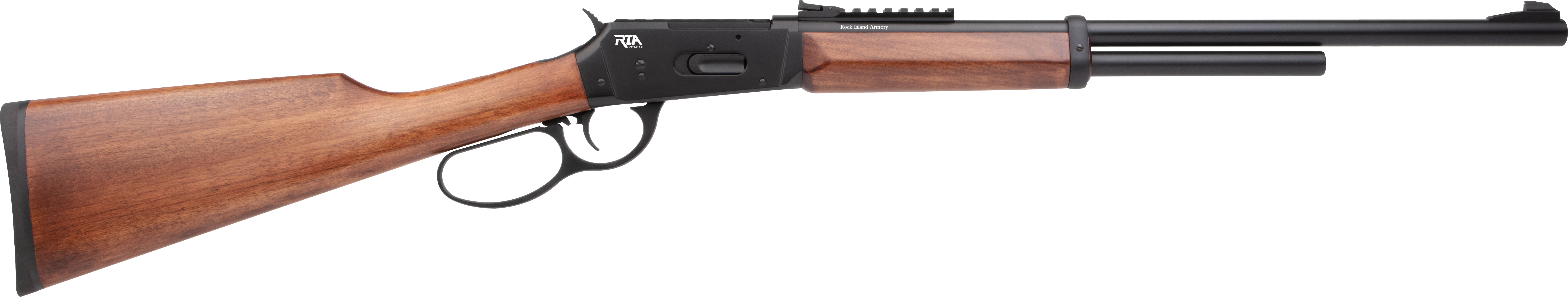 Rock Island LA410 Lever Action Shotgun 5+1 Capacity, 20" Barrel, Walnut Wood Stock