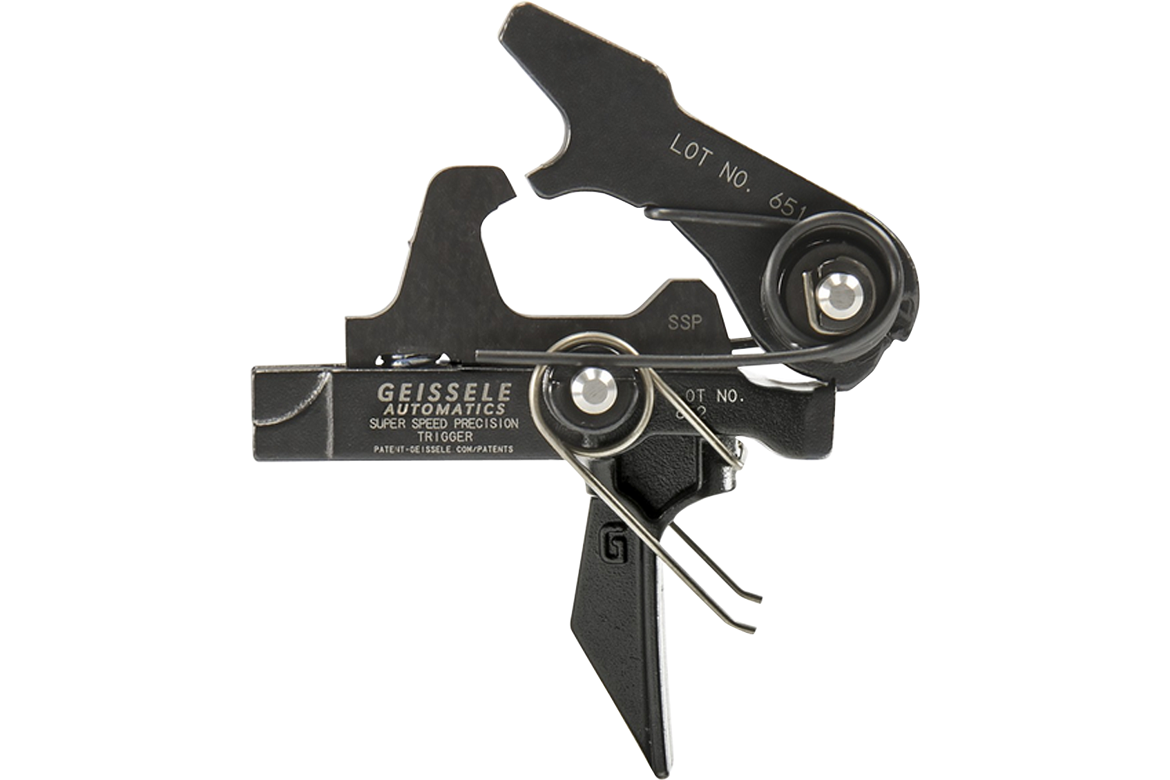 Geissele Automatics 05-483 SSP Flat Bow AR Style Mil-Spec Steel Black Oxide 3.5-4.5 lbs