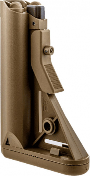 Tech10 Tactical - T10 Swinger SOPMOD Stock - B5 Systems Stock w/ Swinger Insert - Mil-Spec - Coyote - SWST-COY